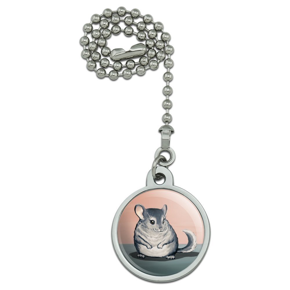 GRAPHICS & MORE Cute Chinchilla Ceiling Fan and Light Pull Chain