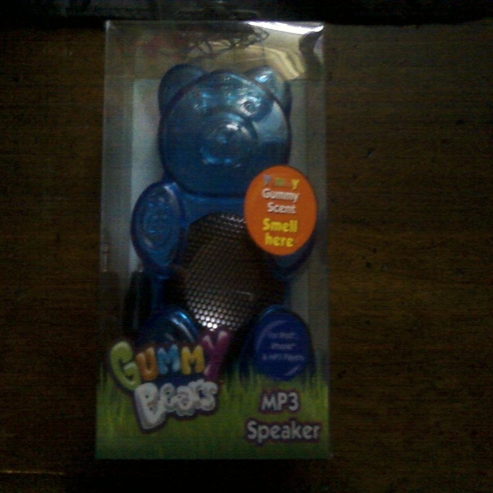 Gummy Bear 10024-GRAPE Scented Speakers (Grape)