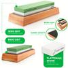 Sharp Pebble Whetstone Sharpening Stone 3000/8000 - with Flattening Stone view 2