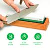 Sharp Pebble Whetstone Sharpening Stone 3000/8000 - with Flattening Stone view 3