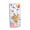 STENES Bling Case Compatible with iPhone 8 Plus Case - 3D Handmade Luxury Series Crystal Fairy Butterfly Girl Rose Flowers Sparkle Rhinestone Cover with Retro Bows - Crystal view 1