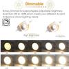 Cefrank Dimmable LED Puck Lights, 6-Pack Under Cabinet Lighting Warm White view 2
