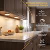 Cefrank Dimmable LED Puck Lights, 6-Pack Under Cabinet Lighting Warm White view 3