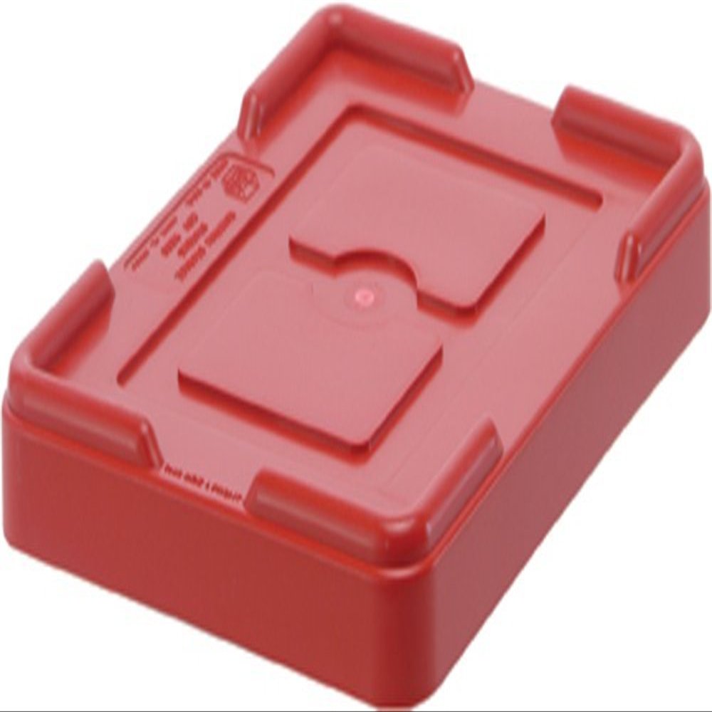 QUANTUM STORAGE SYSTEMS COV91000RD Cover for Dividable Grid Container DG91035 and DG91050, Red, 10-Pack