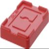 QUANTUM STORAGE SYSTEMS COV91000RD Cover for Dividable Grid Container DG91035 and DG91050, Red, 10-Pack view 1