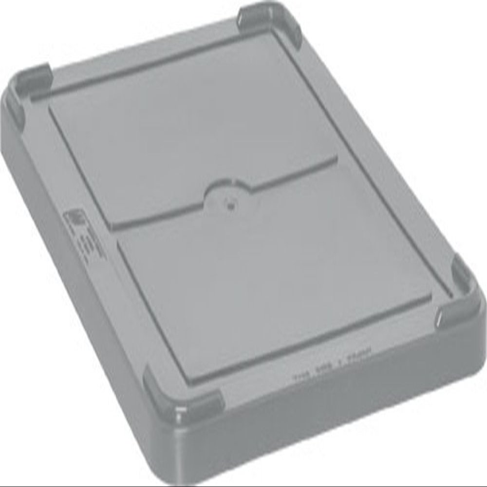 QUANTUM STORAGE SYSTEMS COV93000GY Cover for Dividable Grid Container DG93030, DG93060, DG93080 and DG93120, Gray, 3-Pack