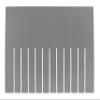 QUANTUM STORAGE SYSTEMS DS93120 Short Divider for Dividable Grid Container DG93120, Gray, 6-Pack view 1