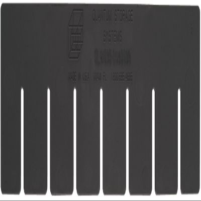 QUANTUM STORAGE SYSTEMS DL91050CO Long Divider for Dividable Grid Container DG91050, Black Conductive, 6-Pack