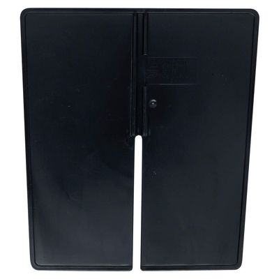 Quantum LD1887 QuickPick Plastic Long Divider | Shelf Bin Accessory Kit for Warehouse Office Manufacturing | Fits for Model QP1887 | 16-1/4"L x 8-3/8"W x 6"H, Black, Polystyrene (Pack of 10)