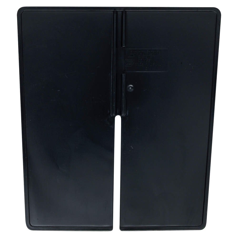 Quantum LD1887 QuickPick Plastic Long Divider | Shelf Bin Accessory Kit for Warehouse Office Manufacturing | Fits for Model QP1887 | 16-1/4"L x 8-3/8"W x 6"H, Black, Polystyrene (Pack of 10)