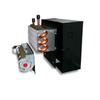 KING H1203-AS-FS-BW 120V 2500/3600BTU Hydronic Wall Heater, Bright White view 2