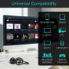 Kinivo BTH220 Bluetooth Headphones (Black, On-Ear, Wireless Music, Hands-Free Calling, Built-in Mic, Foldable, Memory Form Earpads, Travel Bag) view 2