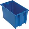 Quantum Storage snt185 Nest Totes Heavy Duty Part Organizer Bins - 18" x 11" x 9" - 6 Pack view 1