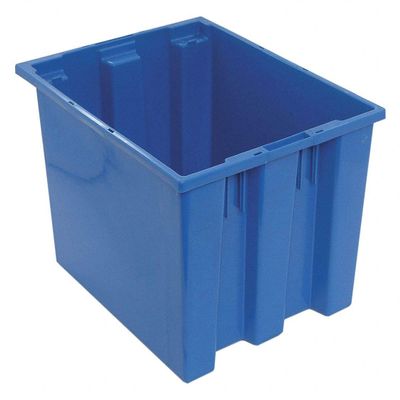 Quantum Storage snt195 Nest Totes Heavy Duty Part Organizer Bins - 19-1/2" x 15-1/2" x 13" - 6 Pack