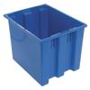 Quantum Storage snt195 Nest Totes Heavy Duty Part Organizer Bins - 19-1/2" x 15-1/2" x 13" - 6 Pack view 1