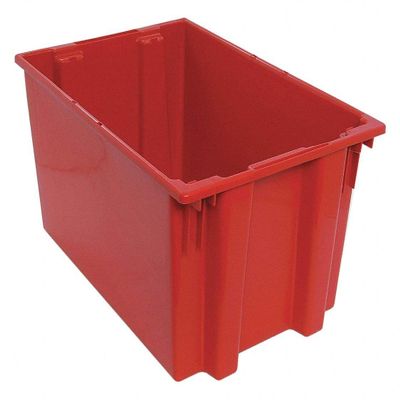 Quantum Storage snt300 Nest Totes Heavy Duty Part Organizer Bins - 29-1/2" x 19-1/2" x 15" - 3 Pack