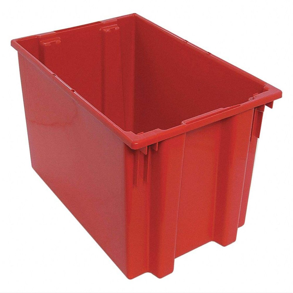 Quantum Storage snt300 Nest Totes Heavy Duty Part Organizer Bins - 29-1/2" x 19-1/2" x 15" - 3 Pack