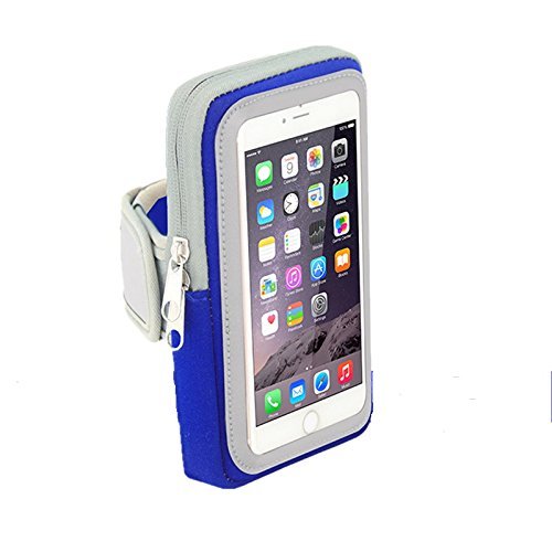 Running Cycling Hiking Sports Armbands for 5.5inch Cell Phones for iPhone 7/7 Plus 6/6S Plus SE 5S 5 for Samsung Android Smartphones