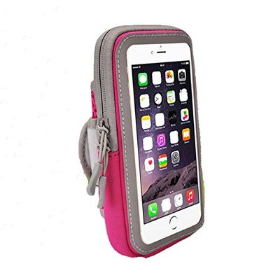Running Cycling Hiking Sports Armbands for 5.5inch Cell Phones for iPhone 7/7 Plus 6/6S Plus SE 5S 5 for Samsung Android Smartphones