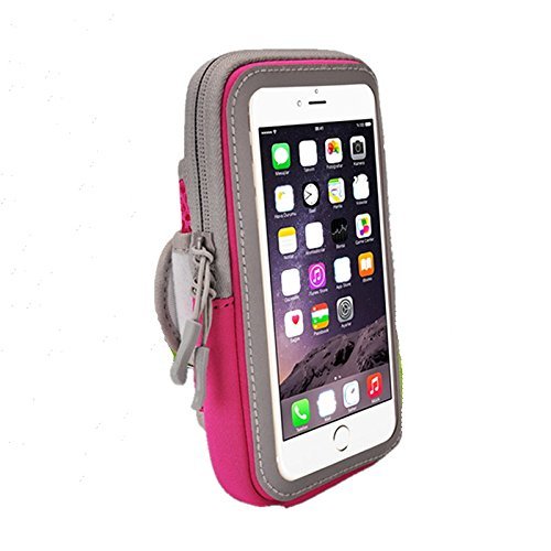 Running Cycling Hiking Sports Armbands for 5.5inch Cell Phones for iPhone 7/7 Plus 6/6S Plus SE 5S 5 for Samsung Android Smartphones