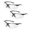 Elvex RX-500C-1.5 Full Lens Magnifier, Black Frame /Grey Temple Tips (3 Pair) (1.5 Lens) view 1