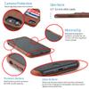 Dockem Wallet Card Case for iPhone SE 3 (2022), iPhone SE 2020, iPhone 8/7: Smooth Premium Synthetic Leather with 2 Card Holder Slots [Exec Brown] view 3