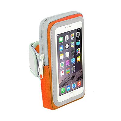 Running Cycling Hiking Sports Armbands for 5.5inch Cell Phones for iPhone 7/7 Plus 6/6S Plus SE 5S 5 for Samsung Android Smartphones