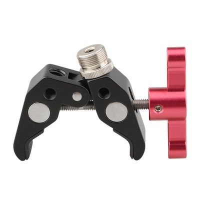 CAMVATE Super Clamp Crab Pliers Clip with 1/4" to 5/8" Convertion Screw