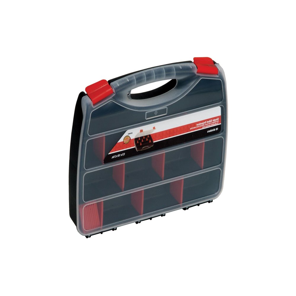 Quantum ORG80032 Single Sided Organizer 13-Inch x 10-Inch x 2-Inch, Black