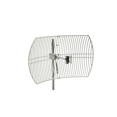 Premiertek Outdoor 2.4GHz 24DBI Directional High-Gain N-Type Female Aluminum Die Cast Grid Parabolic Antenna (ANT-GRID-24DBI)