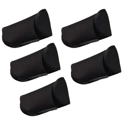 3.9" Outdoor Multitools Pouch Neoprene Case Multi Tool Holster Sheath with Closure, 5 Pack