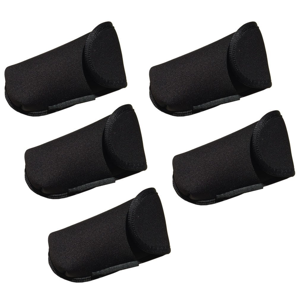 3.9" Outdoor Multitools Pouch Neoprene Case Multi Tool Holster Sheath with Closure, 5 Pack