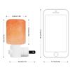 Syntus 2 Pack Himalayan Salt Lamp, Natural Crystal Salt Night Light view 2