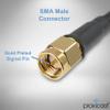Proxicast 10 ft SMA Male to N Male Premium 195 Series Low-Loss Coax Cable (50 Ohm) for 4G LTE, 5G Modems/Routers, Ham, ADS-B, GPS to Antenna or Surge Arrester Use (Not for TV or WiFi) (ANT-140-020-10) view 2