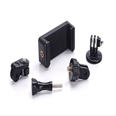 Octo Mounts Universal Smartphone Holder Adapter Kit. Compatible with Any Tripod, Action Mount or GoPro Mount Accessory. Compatible with iPhone, Samsung Galaxy, Android, BlackBerry, Pixel, and HTC