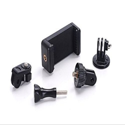 Octo Mounts Universal Smartphone Holder Adapter Kit. Compatible with Any Tripod, Action Mount or GoPro Mount Accessory. Compatible with iPhone, Samsung Galaxy, Android, BlackBerry, Pixel, and HTC