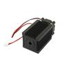 Q-BAIHE Laser Module Housing 33x33x50mm for 9.0mm to-5 Ld with 405nm-480nm Violet/Blue Coated Glass Lens & Fans view 1