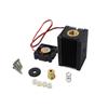 Q-BAIHE Laser Module Housing 33x33x50mm for 9.0mm to-5 Ld with 405nm-480nm Violet/Blue Coated Glass Lens & Fans view 3