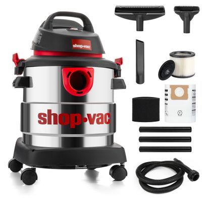 Shop-Vac 5989305 5 Gallon 4.5 Peak HP Wet/Dry Vacuum with Blower Function