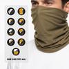 MIL-TEC Multi-Function Headgear, 100% Polyester, Coyote, OSFM, 12216005 view 3