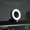 Razer Kiyo Streaming Webcam: 1080p 30 FPS / 720p 60 FPS - Ring Light w/Adjustable Brightness - Built-in Microphone - Advanced Autofocus view 3