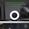 Razer Kiyo Streaming Webcam: 1080p 30 FPS / 720p 60 FPS - Ring Light w/Adjustable Brightness - Built-in Microphone - Advanced Autofocus view 4