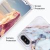Imikoko iPhone X Case, iPhone Xs Case Matte Marble Slim-Fit Matte TPU Bumper Cases Flexible Rubber Silicone Thin iPhone Case Cover for iPhone x/xs(Pink) view 3
