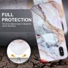 Imikoko iPhone X Case, iPhone Xs Case Matte Marble Slim-Fit Matte TPU Bumper Cases Flexible Rubber Silicone Thin iPhone Case Cover for iPhone x/xs(Pink) view 4