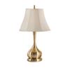 LIN XIAO HAO mayu Retro Table Lamp E27 with Plug in Button Switch Bronze Metal Cloth Lamp Cover Bedroom Bedside Creative Desk Lamp view 1