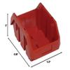 QUANTUM STORAGE SYSTEMS QP1285RD QuickPick Heavy Duty Part Organizer Red Bins 13" L x 9" W x 5" H 20 Pack view 2