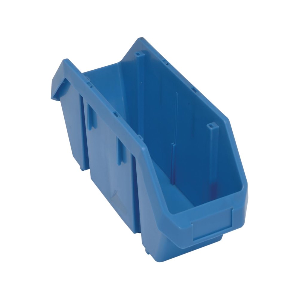QUANTUM STORAGE SYSTEMS QP1867BL QuickPick Heavy Duty Part Organizer Blue Bins 19" L x 7" W x 7" H 10 Pack