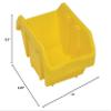 QUANTUM STORAGE SYSTEMS QP1496YL QuickPick Heavy Duty Part Organizer Yellow Bins 14" L x 10" W x 7" H 20 Pack view 2