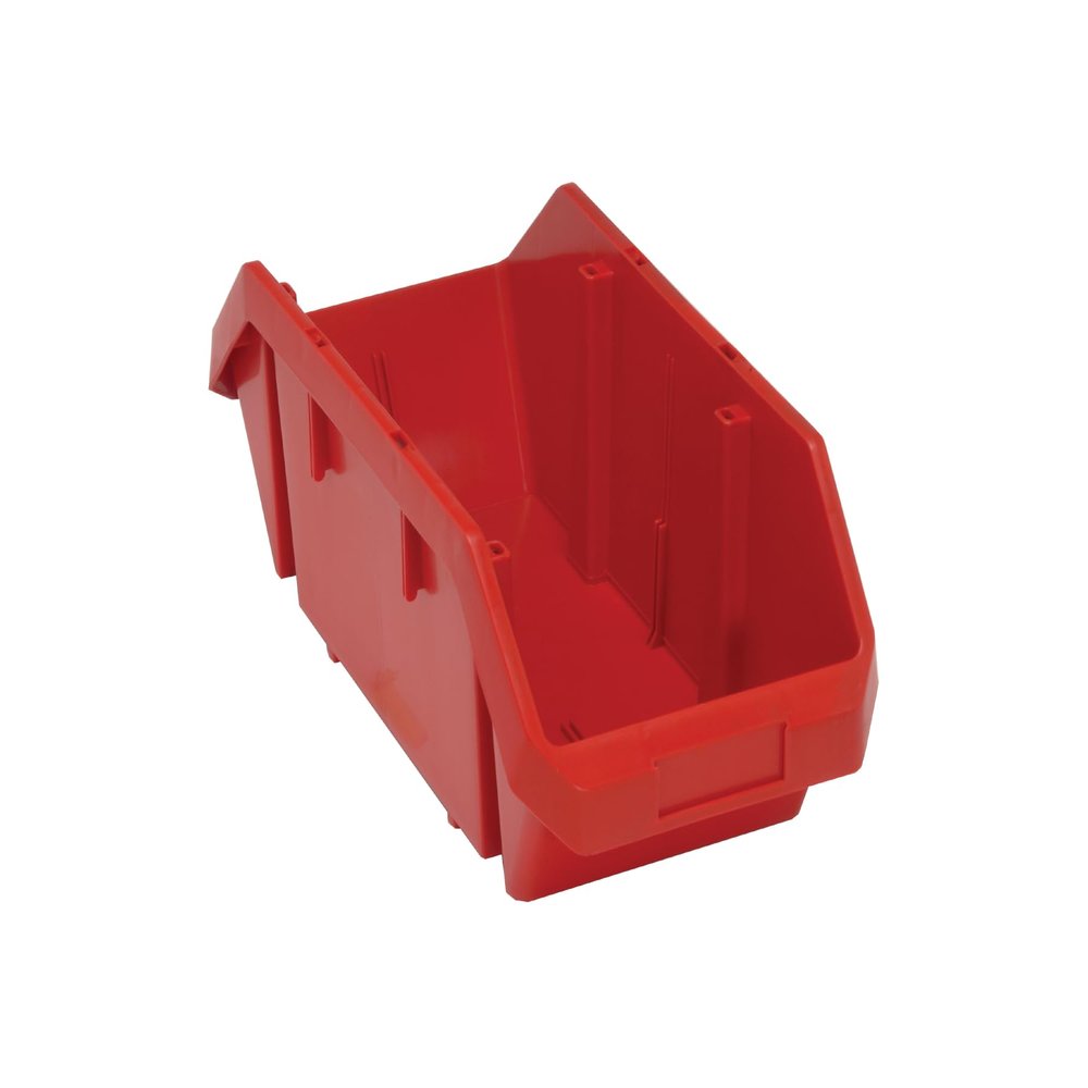 QUANTUM STORAGE SYSTEMS QP1887RD QuickPick Heavy Duty Part Organizer Red Bins 19" L x 9" W x 7" H 10 Pack