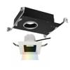 WAC Lighting R3ASDT-FCC24-BKWT Aether Color Changing LED Square Open Reflector Trim with Light Engine Flood Beam, Black White view 1